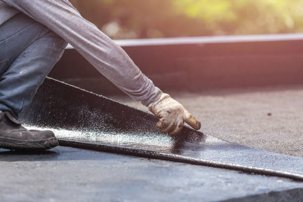 Professional Waterproofing technician working in Stryker, OH